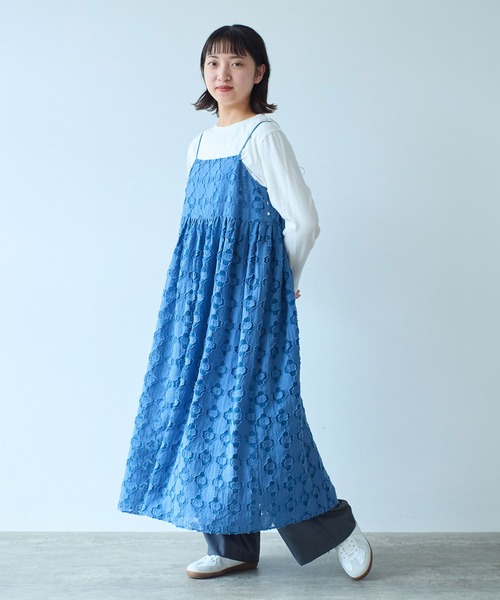 bulle de savon（ビュルデサボン）の「fence ジャガード キャミ