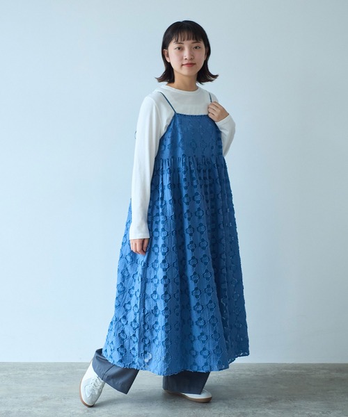 bulle de savon（ビュルデサボン）の「fence ジャガード キャミ