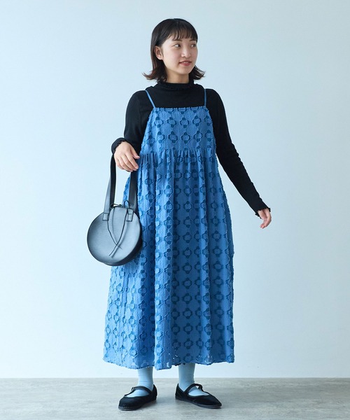 bulle de savon（ビュルデサボン）の「fence ジャガード キャミ