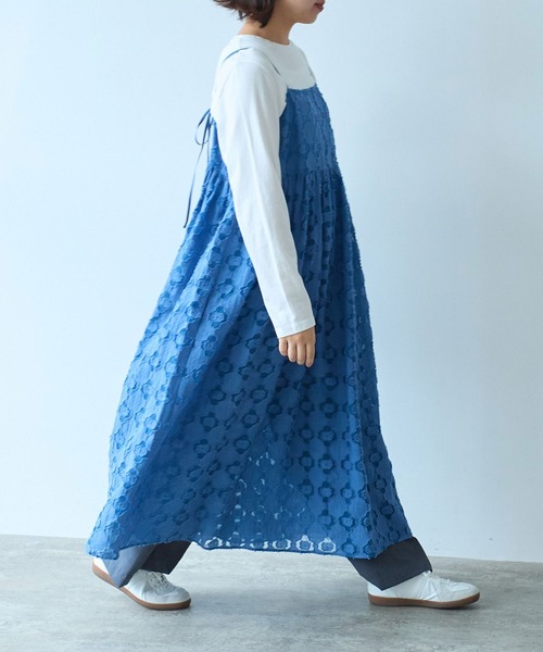 bulle de savon（ビュルデサボン）の「fence ジャガード キャミ