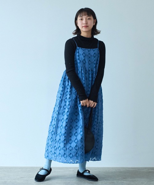 【新品未使用】 bulle de savon キャミワンピース セール】fence ジャガード キャミワンピース（ワンピース