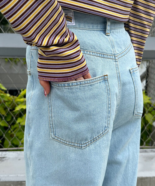 HELLO.SANFRANCISCO（ハローサンフランシスコ）の「【HELLO.SANFRANCISCO/ハローサンフランシスコ】フラワーカットアウトデニムパンツ（デニムパンツ・レディース・サックスブルー/ブルー・MEDIUM/SMALL/X-SMALL）」の16枚目の写真