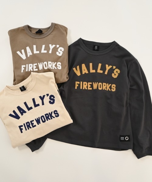 ZERO standerd(ゼロスタンダード)の「ZERO standard/ゼロスタンダード VALLY’SロングTシャツ(Tシャツ/カットソー・キッズ・チャコールグレー/サンドベージュ/ベージュ・100cm/110cm/120cm/130cm/140cm/150cm/160cm)」の15枚目の写真
