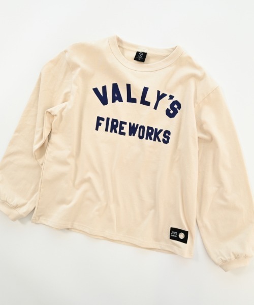 ZERO standerd(ゼロスタンダード)の「ZERO standard/ゼロスタンダード VALLY’SロングTシャツ(Tシャツ/カットソー・キッズ・チャコールグレー/サンドベージュ/ベージュ・100cm/110cm/120cm/130cm/140cm/150cm/160cm)」の17枚目の写真