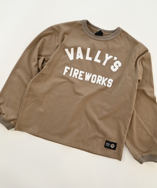 ZERO standerd(ゼロスタンダード)の「ZERO standard/ゼロスタンダード VALLY’SロングTシャツ(Tシャツ/カットソー・キッズ・チャコールグレー/サンドベージュ/ベージュ・100cm/110cm/120cm/130cm/140cm/150cm/160cm)」の20枚目の写真