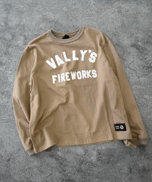 ZERO standerd(ゼロスタンダード)の「ZERO standard/ゼロスタンダード VALLY’SロングTシャツ(Tシャツ/カットソー・キッズ・チャコールグレー/サンドベージュ/ベージュ・100cm/110cm/120cm/130cm/140cm/150cm/160cm)」の13枚目の写真