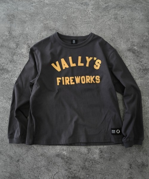 ZERO standerd(ゼロスタンダード)の「ZERO standard/ゼロスタンダード VALLY’SロングTシャツ(Tシャツ/カットソー・キッズ・チャコールグレー/サンドベージュ/ベージュ・100cm/110cm/120cm/130cm/140cm/150cm/160cm)」の14枚目の写真