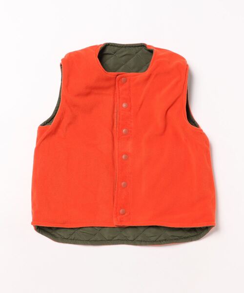 DILASH（ディラッシュ）の「キルティングリバーシブルベスト（ベスト・キッズ・ネイビー/ブラック/カーキ・90/100/110/120/130/140/80）」の18枚目の写真