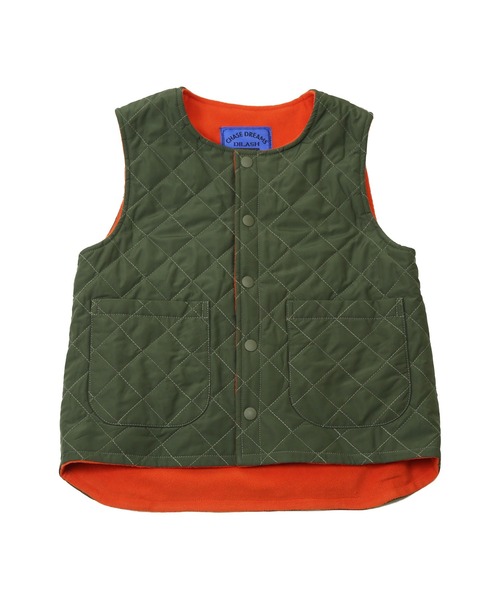 DILASH（ディラッシュ）の「キルティングリバーシブルベスト（ベスト