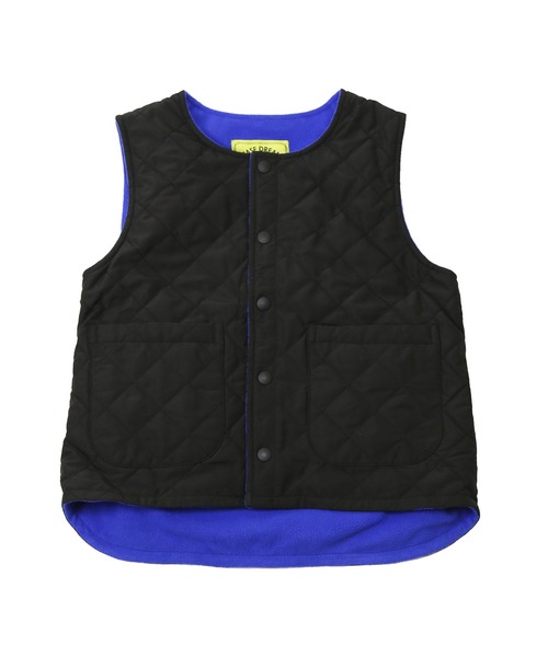 DILASH（ディラッシュ）の「キルティングリバーシブルベスト（ベスト・キッズ・ネイビー/ブラック/カーキ・90/100/110/120/130/140/80）」の6枚目の写真