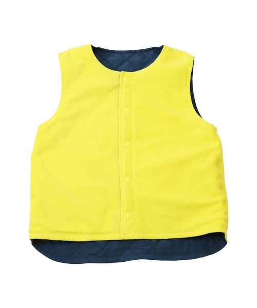 DILASH（ディラッシュ）の「キルティングリバーシブルベスト（ベスト・キッズ・ネイビー/ブラック/カーキ・90/100/110/120/130/140/80）」の10枚目の写真