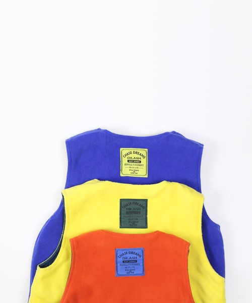 DILASH（ディラッシュ）の「キルティングリバーシブルベスト（ベスト・キッズ・ネイビー/ブラック/カーキ・90/100/110/120/130/140/80）」の14枚目の写真