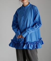 r. | 裾フリル　ブラウス(シャツ/ブラウス)
