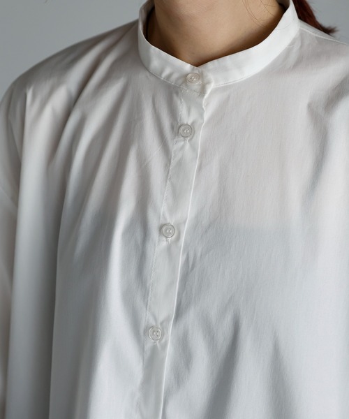 r.（アールドット）の「裾フリル　ブラウス（シャツ/ブラウス・レディース・ブルー/ブラック/ホワイト・FREE）」の19枚目の写真