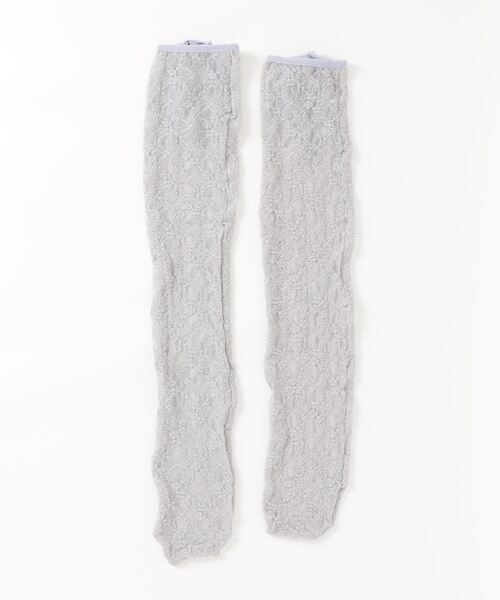 atmos pink(アトモスピンク)の「atmos pink Lace Socks / アトモス ピンク レース ソックス(ソックス/靴下・レディース・ブラック/グレー・FREE)」の1枚目の写真