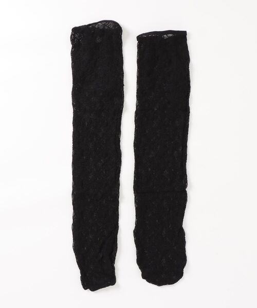 atmos pink(アトモスピンク)の「atmos pink Lace Socks / アトモス ピンク レース ソックス(ソックス/靴下・レディース・ブラック/グレー・FREE)」の2枚目の写真