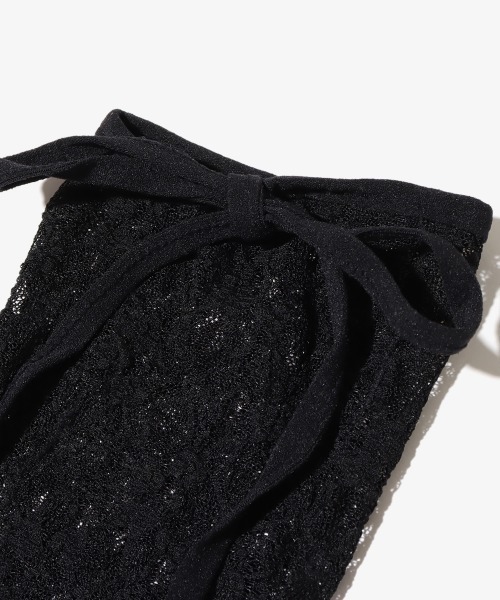 atmos pink(アトモスピンク)の「atmos pink Lace Socks / アトモス ピンク レース ソックス(ソックス/靴下・レディース・ブラック/グレー・FREE)」の9枚目の写真