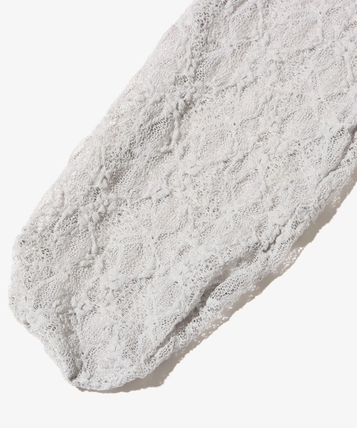 atmos pink(アトモスピンク)の「atmos pink Lace Socks / アトモス ピンク レース ソックス(ソックス/靴下・レディース・ブラック/グレー・FREE)」の6枚目の写真