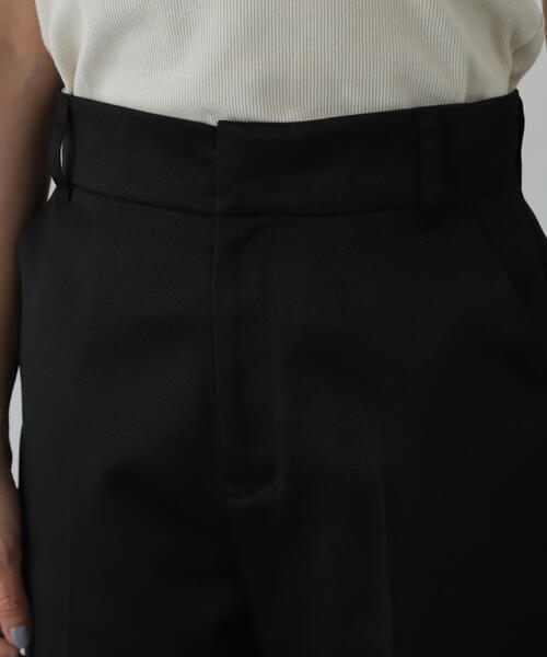N.（N. Natural Beauty Basic）（エヌエヌナチュラルビューティーベーシック）の「◆センタープレスツイルストレートパンツ（その他パンツ・レディース・ブラック/ベージュ・SMALL/MEDIUM）」の17枚目の写真