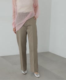 ◆センタープレスツイルストレートパンツ