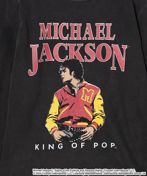 マイケルジャクソン　キング・オブ・ポップ ツアーTシャツ S B.C STOCK】キング・オブ・ポップ「マイケル・ジャクソン」の