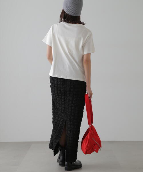 FREE'S MART(フリーズマート)の「ロゴプリントTシャツ(Tシャツ/カットソー・レディース・ブラック/ホワイト/レッド・FREE)」の7枚目の写真