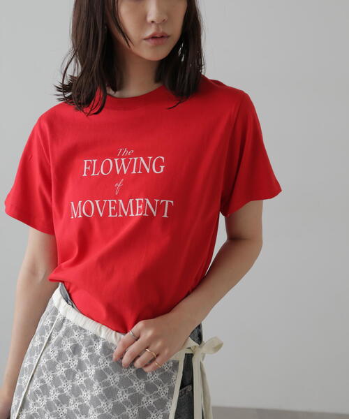 FREE'S MART(フリーズマート)の「ロゴプリントTシャツ(Tシャツ/カットソー・レディース・ブラック/ホワイト/レッド・FREE)」の16枚目の写真