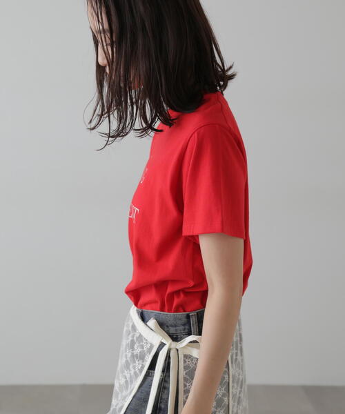 FREE'S MART(フリーズマート)の「ロゴプリントTシャツ(Tシャツ/カットソー・レディース・ブラック/ホワイト/レッド・FREE)」の17枚目の写真