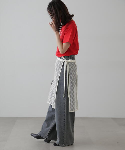 FREE'S MART(フリーズマート)の「ロゴプリントTシャツ(Tシャツ/カットソー・レディース・ブラック/ホワイト/レッド・FREE)」の21枚目の写真