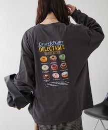 NUNIFE（ユニフィー）の「【UNISEX】ドーナッツメニューロンＴ（Tシャツ/カットソー・レディース）」