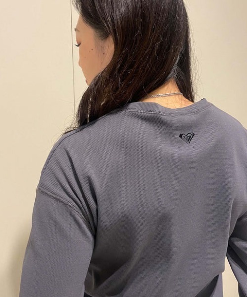 ROXY(ロキシー)の「NEVER BORED/ロキシー速乾UVカットドローコード付きワンピース(ワンピース・レディース・ナチュラル/チャコールグレー/ブラック・SMALL/MEDIUM/LARGE)」の18枚目の写真