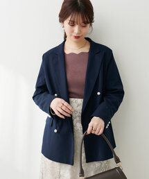 natural couture | 【WEB限定】osonoパール釦テーラードジャケット(テーラードジャケット)