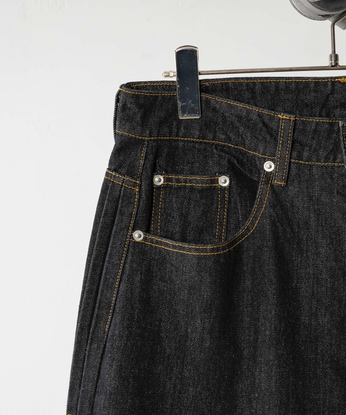 INTER FACTORY（インターファクトリー）の「ゆと - デニムパンツ - made in INTER FACTORY（デニムパンツ・メンズ・ネイビー/ブラック・MEDIUM/LARGE）」の21枚目の写真