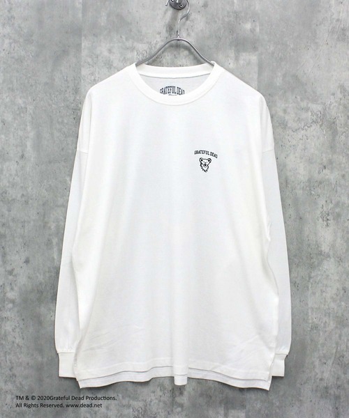 Grateful Dead(グレイトフルデッド)の「GRATEFUL DEAD グレイトフルデッド オーバーサイズ 長袖Tシャツ(Tシャツ/カットソー・メンズ・オフホワイト/杢グレー/ダークグリーン/ホワイト系/ブラック/チャコール/ベージュ/オレンジ/ホワイト系その他2/ブラック系その他/ホワイト系その他3/ベージュ系その他/ネイビー/パープル/グリーン系その他/グレー系その他/ダークグリーン系2/ホワイト系4/ベージュ系2/ブラック系2・M/L/XL)」の21枚目の写真