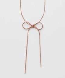 ciite' | simple ribbon necklace / シンプル リボン ネックレス(ネックレス)