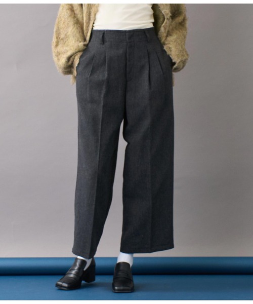【セール】ウエストタックワイドパンツ（その他パンツ）｜Settimissimo（セッティミッシモ）