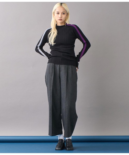 【セール】ウエストタックワイドパンツ（その他パンツ）｜Settimissimo（セッティミッシモ）