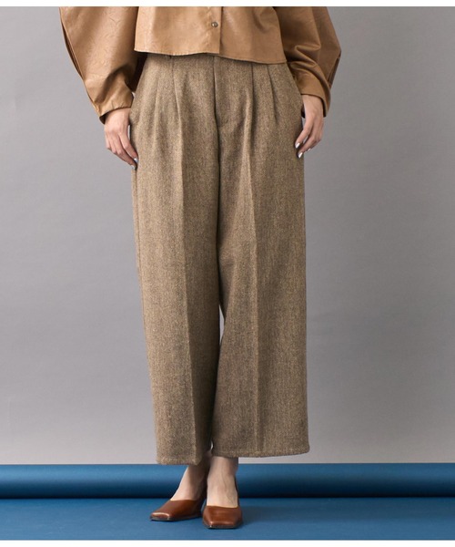 【セール】ウエストタックワイドパンツ（その他パンツ）｜Settimissimo（セッティミッシモ）