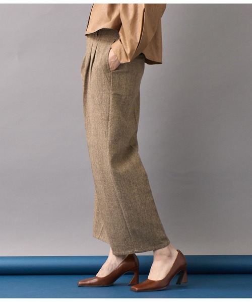 【セール】ウエストタックワイドパンツ（その他パンツ）｜Settimissimo（セッティミッシモ）