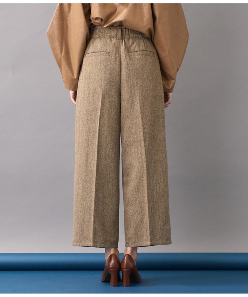 【セール】ウエストタックワイドパンツ（その他パンツ）｜Settimissimo（セッティミッシモ）