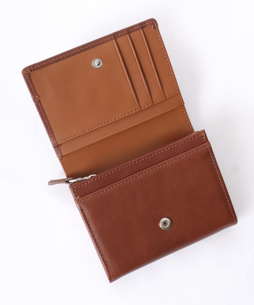Lee(リー)の「Lee/リー Leather Wallet/牛革 レザー ウォレット/中ラウンドファスナー 二つ折り 財布/コンパクト/メンズ レディース(財布・メンズ・ブラック/ブラウン/ダークブラウン・FREE)」の18枚目の写真