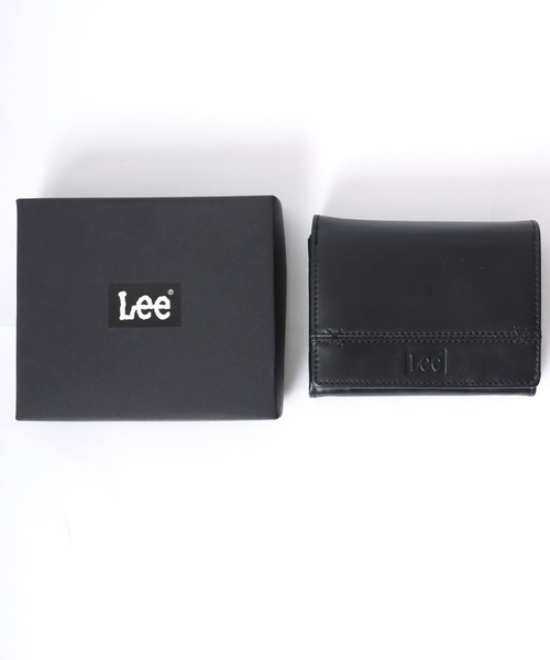Lee(リー)の「Lee/リー Leather Wallet/牛革 レザー ウォレット/中ラウンドファスナー 二つ折り 財布/コンパクト/メンズ レディース(財布・メンズ・ブラック/ブラウン/ダークブラウン・FREE)」の10枚目の写真