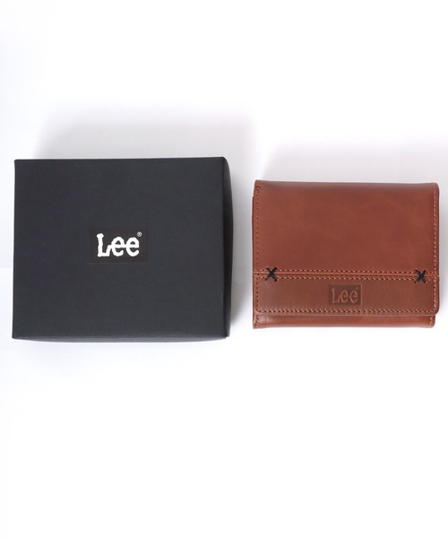 Lee(リー)の「Lee/リー Leather Wallet/牛革 レザー ウォレット/中ラウンドファスナー 二つ折り 財布/コンパクト/メンズ レディース(財布・メンズ・ブラック/ブラウン/ダークブラウン・FREE)」の12枚目の写真