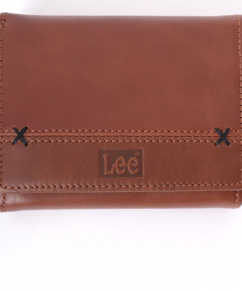 Lee(リー)の「Lee/リー Leather Wallet/牛革 レザー ウォレット/中ラウンドファスナー 二つ折り 財布/コンパクト/メンズ レディース(財布・メンズ・ブラック/ブラウン/ダークブラウン・FREE)」の17枚目の写真