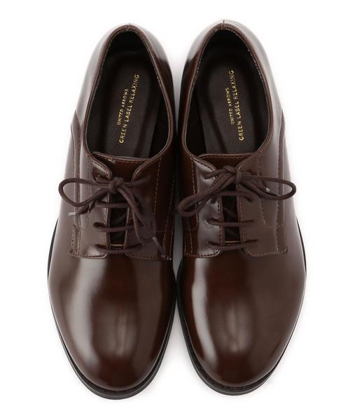 green label relaxing（グリーンレーベルリラクシング）の「CB PLANE TOE レースアップシューズ◆（ドレスシューズ・レディース・ブラック/ブラウン・L(24.5)/M(23.5)/S(22.5)）」の3枚目の写真