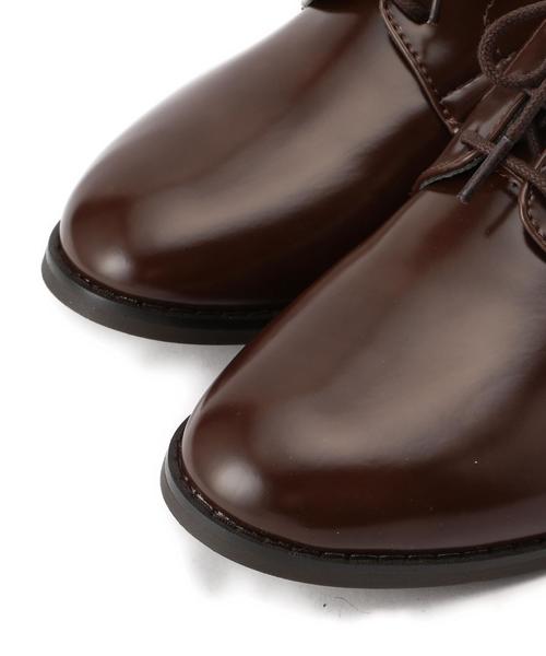 green label relaxing（グリーンレーベルリラクシング）の「CB PLANE TOE レースアップシューズ◆（ドレスシューズ・レディース・ブラック/ブラウン・L(24.5)/M(23.5)/S(22.5)）」の8枚目の写真