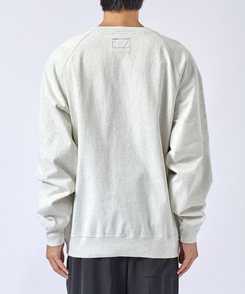 THE NORTH FACE PURPLE LABEL（ザ ノースフェイス パープルレーベル）の「【THE NORTH FACE PURPLE LABEL/ザノースフェイスパープルレーベル】9.5oz Cotton Jersey Field Pullover（スウェット・メンズ・ホワイト/ダークグレー・S/M/L）」の6枚目の写真