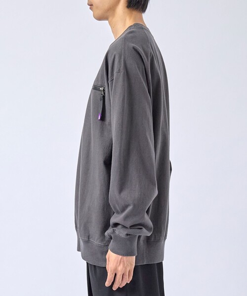 THE NORTH FACE PURPLE LABEL（ザ ノースフェイス パープルレーベル）の「【THE NORTH FACE PURPLE LABEL/ザノースフェイスパープルレーベル】9.5oz Cotton Jersey Field Pullover（スウェット・メンズ・ホワイト/ダークグレー・S/M/L）」の15枚目の写真