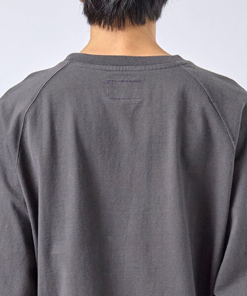 THE NORTH FACE PURPLE LABEL（ザ ノースフェイス パープルレーベル）の「【THE NORTH FACE PURPLE LABEL/ザノースフェイスパープルレーベル】9.5oz Cotton Jersey Field Pullover（スウェット・メンズ・ホワイト/ダークグレー・S/M/L）」の18枚目の写真
