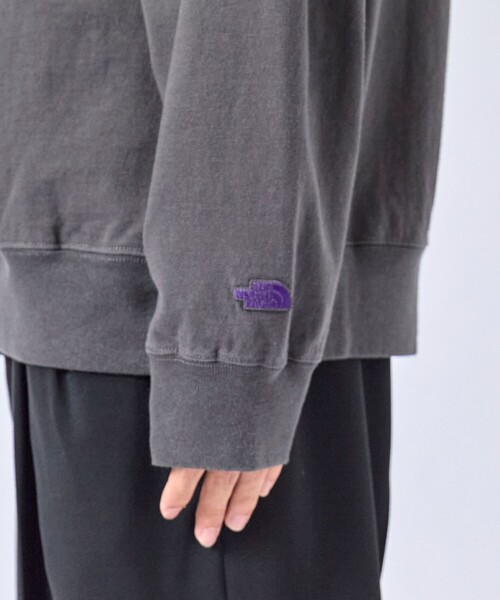 THE NORTH FACE PURPLE LABEL（ザ ノースフェイス パープルレーベル）の「【THE NORTH FACE PURPLE LABEL/ザノースフェイスパープルレーベル】9.5oz Cotton Jersey Field Pullover（スウェット・メンズ・ホワイト/ダークグレー・S/M/L）」の20枚目の写真